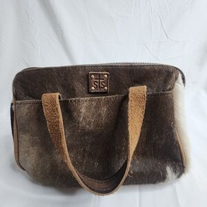 Sts ranch wear cowhide tote